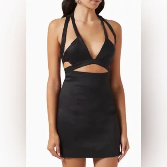 GAUGE81 Guyra cutout linen-blend minidress - Picture 2 of 8